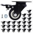 Conjunto de rodas Caster Htudcoue Heavy Duty de 2 polegadas com freio de 800 libras