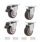 Conjunto de rodas Caster Urcollections 2 Heavy Duty, capacidade de 600 libras
