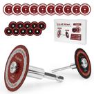 Conjunto de rodas Cut Off Prozwee 20PCS com haste para ferramenta rotativa