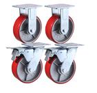 Conjunto de rodízios Foghorn Construction 6x2 Industrial 320 kg 4 unidades Conjunto de rodízios Foghorn Construction 6x2 Industrial 320 kg 4 unidades