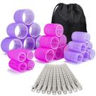 Conjunto de rolos de cabelo ELASO (33 peças) para cabelos longos, médios e curtos Conjunto de rolos de cabelo ELASO (33 peças) para cabelos longos, médios e curtos
