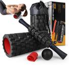Conjunto de rolos de espuma SUBCULTUREPICK 5 em 1 com massagem Trigger Point Conjunto de rolos de espuma SUBCULTUREPICK 5 em 1 com massagem Trigger Point