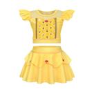 Conjunto De Roupa De Banho Para Meninas Princesa Sereia Moda De Verão Para Praia E Festa Na Piscina