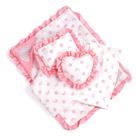 Conjunto de roupa de cama Baby Doll BABESIDE para bonecas de 43 a 56 cm