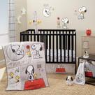 Conjunto de Roupa de Cama de Berço 3 Peças - Bedtime Originals Snoopy Love