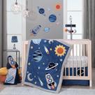 Conjunto de Roupa de Cama de Berço Lambs & Ivy Milky Way - 4 Peças Conjunto de Roupa de Cama de Berço Lambs & Ivy Milky Way - 4 Peças