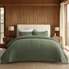 Conjunto de roupa de cama EVERGRACE x Kinsey Walsh King Size Green