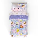 Conjunto de roupa de cama Franco Pokémon Girl Anime Kids Twin Size Conjunto de roupa de cama Franco Pokémon Girl Anime Kids Twin Size