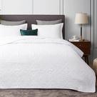 Conjunto de roupa de cama Hansleep California King Quilt, 3 peças, macio