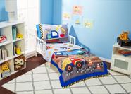 Conjunto de Roupa de Cama Infantil Everyday Kids - Under Construction (4 Peças) Conjunto de Roupa de Cama Infantil Everyday Kids - Under Construction (4 Peças)