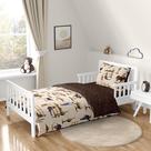 Conjunto de Roupa de Cama Infantil Sweet Jojo Designs - Tema Wild West Cowboy