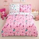 Conjunto de roupa de cama Joiedomi Full 7 peças Kids Microfiber Princess Conjunto de roupa de cama Joiedomi Full 7 peças Kids Microfiber Princess