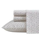 Conjunto de roupa de cama Laura Ashley Evie Pink Full Cotton Percal