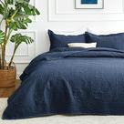 Conjunto de Roupa de Cama Love's cabin King Oversized Azul Marinho Conjunto de Roupa de Cama Love's cabin King Oversized Azul Marinho