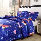 Conjunto de roupa de cama MAG Butterfly Microfiber Queen 229x229 cm Conjunto de roupa de cama MAG Butterfly Microfiber Queen 229x229 cm
