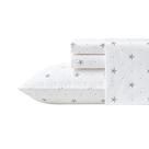 Conjunto de roupa de cama Nautica Queen Sheets 100% algodão percal