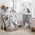 Conjunto de Roupa de Cama para Berço Lambs & Ivy Baby Jungle Animals - 4 Peças Conjunto de Roupa de Cama para Berço Lambs & Ivy Baby Jungle Animals - 4 Peças