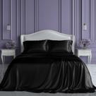 Conjunto de roupa de cama SLEEP SANCTUARY King 15 cm Deep Pocket Satin
