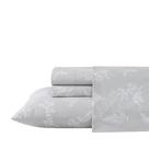 Conjunto de roupa de cama Stone Cottage, lençóis completos de algodão percal