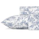 Conjunto de roupa de cama Tommy Bahama Queen Cotton Percale Blue