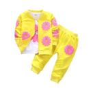 Conjunto De Roupa De Inverno Para Meninas De 1 a 4 Anos, Conjunto Esportivo De Algodão Fashion Conjunto De Roupa De Inverno Para Meninas De 1 a 4 Anos, Conjunto Esportivo De Algodão Fashion