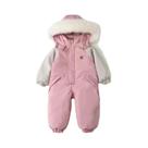 Conjunto De Roupa De Inverno Para Meninas - Macacão Impermeável E Quente Para Bebês De 2 a 5 Anos,