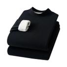 Conjunto De Roupa Térmica De Cashmere E Seda Para Homens E Mulheres, Acolchoado E Reforçado, Para