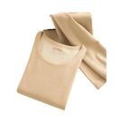 Conjunto De Roupa Térmica De Lã E Seda Para Homens E Mulheres, Calças Longas De Cashmere Dupla Face,