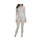 Conjunto De Roupa Térmica Feminina: Camiseta E Calça Longa Para Clima Frio