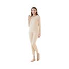 Conjunto De Roupa Térmica Feminina De Tamanho Grande, Calças De Veludo De Lã, Cor Sólida, Roupas De