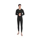 Conjunto De Roupa Térmica Masculina, Respirável E Com Tecnologia De Controle De Umidade, Camiseta De Conjunto De Roupa Térmica Masculina, Respirável E Com Tecnologia De Controle De Umidade, Camiseta De