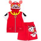 Conjunto de roupas: camiseta e shorts Paw Patrol Marshall para crianças