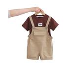 Conjunto De Roupas Casuais De Verão Para Meninos, Camiseta E Calças Curtas Para Bebês, 2 Peças, Conjunto De Roupas Casuais De Verão Para Meninos, Camiseta E Calças Curtas Para Bebês, 2 Peças,