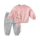 Conjunto De Roupas Casuais Para Meninas Bebê Primavera Outono 2 Peças Camiseta E Calças Para Conjunto De Roupas Casuais Para Meninas Bebê Primavera Outono 2 Peças Camiseta E Calças Para
