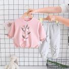 Conjunto de Roupas Casual para Bebê Menina - Primavera/Outono