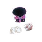 Conjunto de roupas de boneca de pelúcia CALEMBOU 20 cm roxo para bonecas de 8 polegadas
