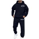 Conjunto de roupas de corrida para homens, 2 peças de agasalho casual Conjunto de roupas de corrida para homens, 2 peças de agasalho casual