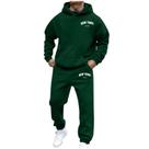 Conjunto de roupas de corrida para homens, 2 peças de agasalho casual Conjunto de roupas de corrida para homens, 2 peças de agasalho casual