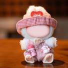 Conjunto de roupas de dormir EAVAN para boneca Labubu de 17 cm com acessórios
