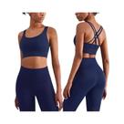 Conjunto De Roupas De Yoga Femininas Em 2 Peças Para Fitness, Pilates E Treino Com Top Esportivo E