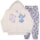 Conjunto de roupas Disney Lilo & Stitch Girl's Fleece, 2 peças, tamanho 7/8