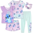 Conjunto de roupas Disney Lilo & Stitch para meninas com 2 blusas e leggings