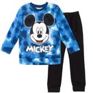 Conjunto de roupas Disney Mickey Mouse Toddler Boys 4T azul/preto