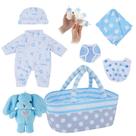 Conjunto de Roupas e Acessórios Baby Doll BABESIDE para Bonecas (20-30cm)
