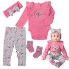 Conjunto de Roupas e Acessórios para Boneca Reborn (20-22 polegadas)