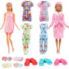 Conjunto de roupas e acessórios para bonecas, 11 unidades para boneca de 11,5 polegadas