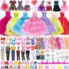 Conjunto de roupas e acessórios para bonecas Barbie de 11,5 polegadas Conjunto de roupas e acessórios para bonecas Barbie de 11,5 polegadas