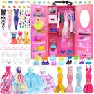 Conjunto de roupas e acessórios para bonecas BNUZEIYI 85 unidades para boneca de 11,5 polegadas Conjunto de roupas e acessórios para bonecas BNUZEIYI 85 unidades para boneca de 11,5 polegadas