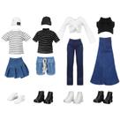 Conjunto de roupas e acessórios para bonecas Geyoga, 14 peças para boneca de 29 cm
