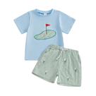 Conjunto de roupas FYBITBO Toddler Baby Boy Golf Outfit 4-5 anos